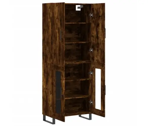 Augstais Skapis, Ozolkoka, 69,5X34X180 Cm, Inženierijas Koks Vidaxl