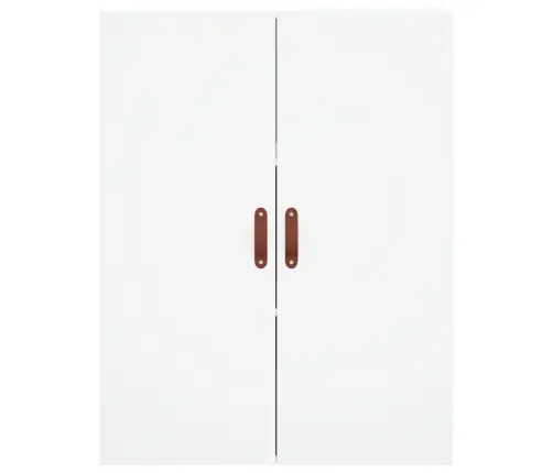 Augstais Skapis, Balts, 69,5X34X180 Cm, Inženierijas Koks Vidaxl