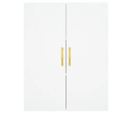 Augstais Skapis, Balts, 69,5X34X180 Cm, Inženierijas Koks Vidaxl