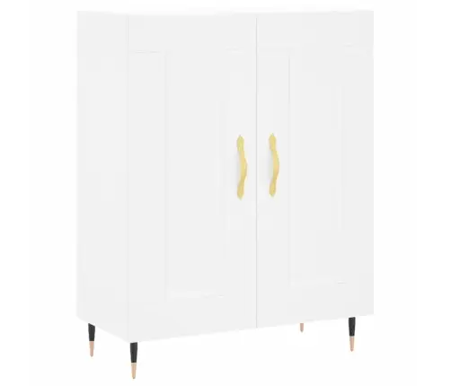 Augstais Skapis, Balts, 69,5X34X180 Cm, Inženierijas Koks Vidaxl