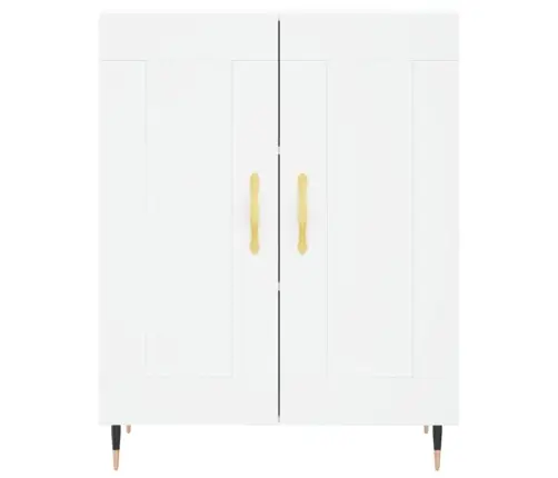 Augstais Skapis, Balts, 69,5X34X180 Cm, Inženierijas Koks Vidaxl