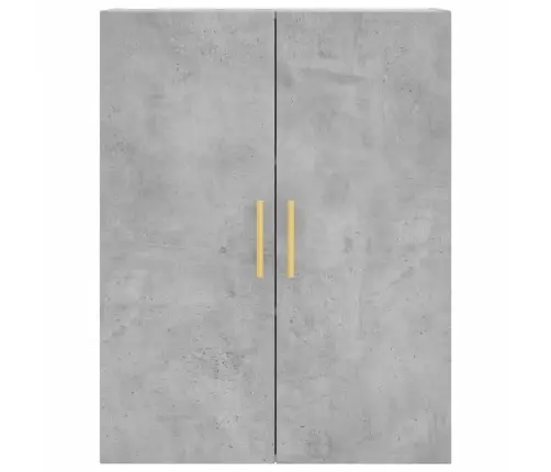 Augstais Skapis, Pelēks, 69,5X34X180 Cm, Inženierijas Koks Vidaxl