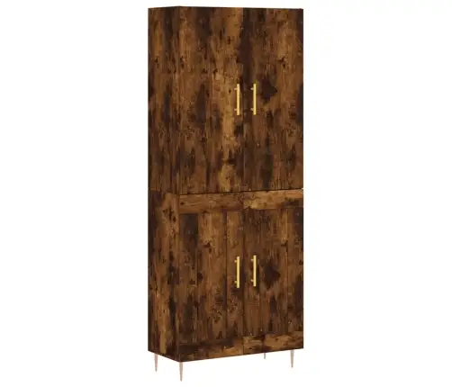 Augstais Skapis, Ozolkoka, 69,5X34X180 Cm, Inženierijas Koks Vidaxl