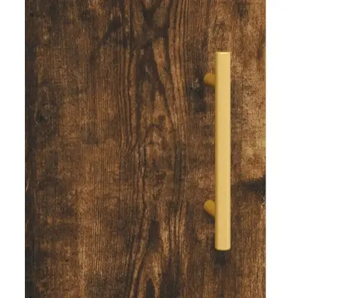 Augstais Skapis, Ozolkoka, 69,5X34X180 Cm, Inženierijas Koks Vidaxl