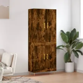 Augstais Skapis, Ozolkoka, 69,5X34X180 Cm, Inženierijas Koks Vidaxl