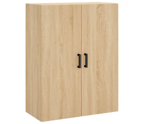 Kõrge Kapp, Sonoma Tamm, 69,5 X 34 X 180 cm Tehispuit