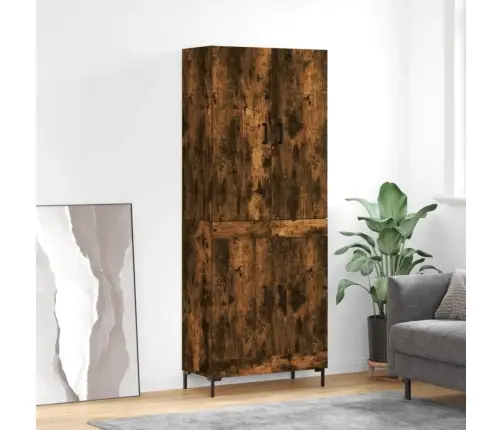 Augstais Skapis, Ozolkoka, 69,5X34X180 Cm, Inženierijas Koks Vidaxl Augstais Skapis, Ozolkoka, 69,5X34X180 Cm, Inženierijas Koks Vidaxl