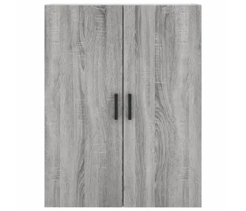 Kõrge Kapp, Hall Sonoma Tamm, 69,5 X 34 X 180 cm Tehispuit