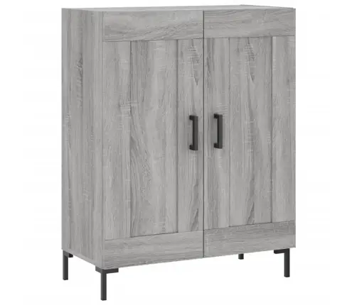 Kõrge Kapp, Hall Sonoma Tamm, 69,5 X 34 X 180 cm Tehispuit