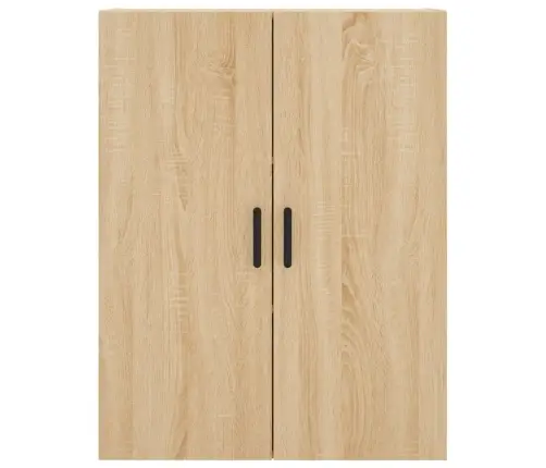 Kõrge Kapp, Sonoma Tamm, 69,5 X 34 X 180 cm Tehispuit