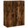 Augstais Skapis, Ozolkoka, 69,5X34X180 Cm, Inženierijas Koks Vidaxl