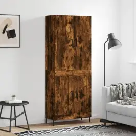Augstais Skapis, Ozolkoka, 69,5X34X180 Cm, Inženierijas Koks Vidaxl