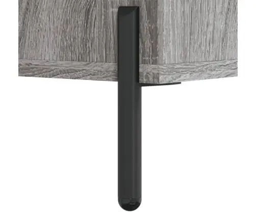 Kõrge Kapp, Hall Sonoma Tamm, 69,5 X 34 X 180 cm Tehispuit