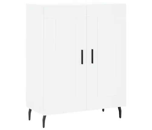 Komoda, Baltos Spalvos, 69,5X34X180cm Apdirbta Mediena