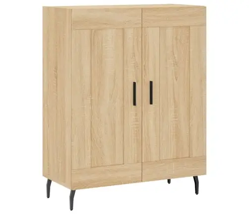 Kõrge Kapp, Sonoma Tamm, 69,5 X 34 X 180 cm Tehispuit