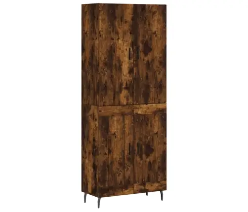 Augstais Skapis, Ozolkoka, 69,5X34X180 Cm, Inženierijas Koks Vidaxl
