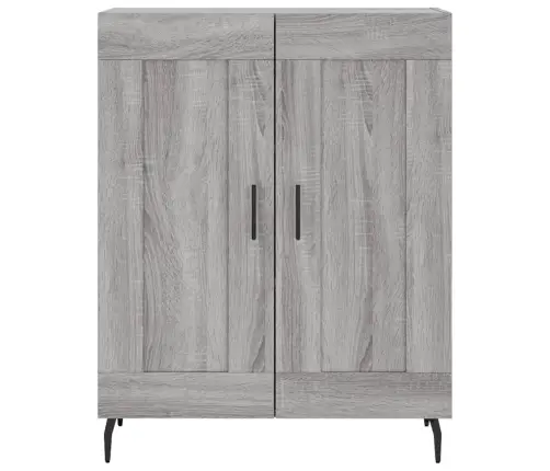 Augstais Skapis, Pelēks, 69,5X34X180 Cm, Inženierijas Koks Vidaxl