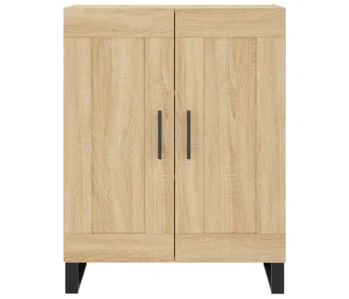 Komoda, Sonoma Ąžuolo Spalvos, 69,5X34X180cm Apdirbta Mediena