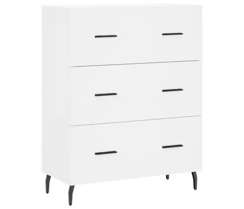 Augstais Skapis, Balts, 69,5X34X180 Cm, Inženierijas Koks Vidaxl