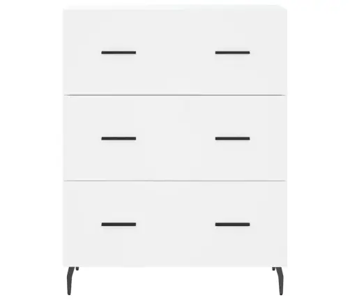 Augstais Skapis, Balts, 69,5X34X180 Cm, Inženierijas Koks Vidaxl