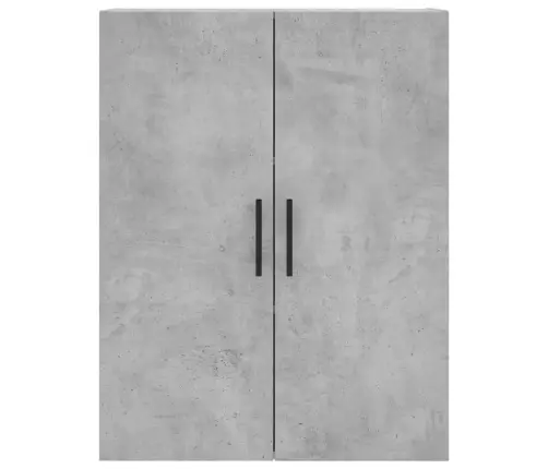 Augstais Skapis, Pelēks, 69,5X34X180 Cm, Inženierijas Koks Vidaxl