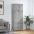 Kõrge Kapp, Betoonhall, 69,5 X 34 X 180 cmTehispuit