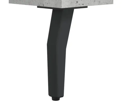 Komoda, Betono Pilkos Spalvos, 69,5X34X180cm Apdirbta Mediena