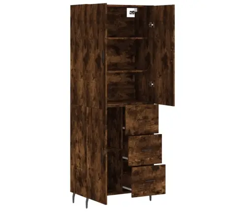 Augstais Skapis, Ozolkoka, 69,5X34X180 Cm, Inženierijas Koks Vidaxl Augstais Skapis, Ozolkoka, 69,5X34X180 Cm, Inženierijas Koks Vidaxl