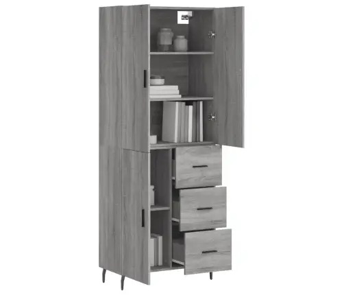 Kõrge Kapp, Hall Sonoma Tamm, 69,5 X 34 X 180 cm Tehispuit Kõrge Kapp, Hall Sonoma Tamm, 69,5 X 34 X 180 cm Tehispuit