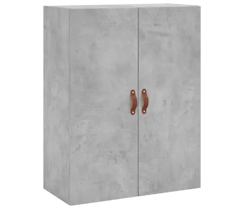Augstais Skapis, Pelēks, 69,5X34X180 Cm, Inženierijas Koks Vidaxl