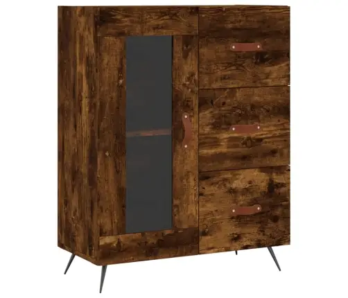 Augstais Skapis, Ozolkoka, 69,5X34X180 Cm, Inženierijas Koks Vidaxl