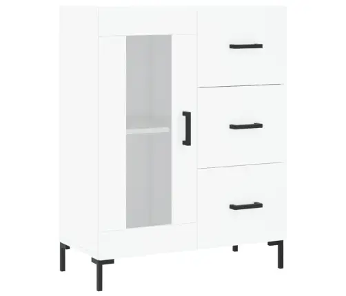 Augstais Skapis, Balts, 69,5X34X180 Cm, Inženierijas Koks Vidaxl
