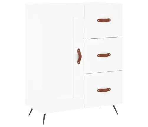 Augstais Skapis, Balts, 69,5X34X180 Cm, Inženierijas Koks Vidaxl