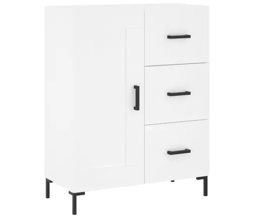 Augstais Skapis, Balts, 69,5X34X180 Cm, Inženierijas Koks Vidaxl