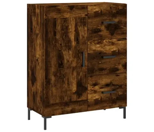 Kõrge Kapp, Suitsutatud Tamm, 69,5 X 34 X 180 cm Tehispuit Kõrge Kapp, Suitsutatud Tamm, 69,5 X 34 X 180 cm Tehispuit