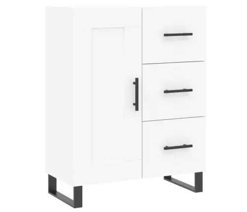 Kõrge Kapp, Valge, 69,5 X 34 X 180 cm Tehispuit