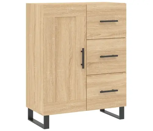 Augstais Skapis, Ozolkoka, 69,5X34X180 Cm, Inženierijas Koks Vidaxl