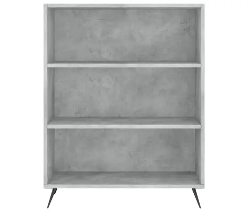 Augstais Skapis, Pelēks, 69,5X34X180 Cm, Inženierijas Koks Vidaxl