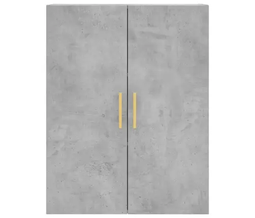 Augstais Skapis, Pelēks, 69,5X34X180 Cm, Inženierijas Koks Vidaxl