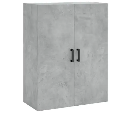 Augstais Skapis, Pelēks, 69,5X34X180 Cm, Inženierijas Koks Vidaxl