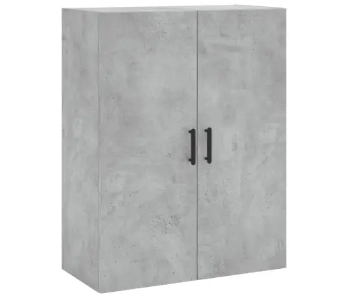 Komoda, Betono Pilkos Spalvos, 69,5X34X180cm Apdirbta Mediena