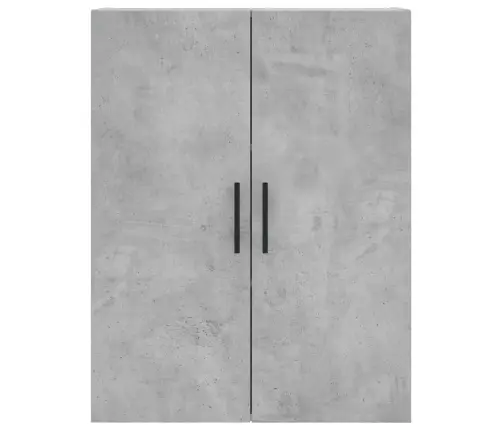 Augstais Skapis, Pelēks, 69,5X34X180 Cm, Inženierijas Koks Vidaxl