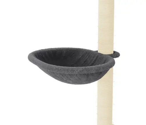 Kassimaja Sisalköitega Kraapimispostidega, Tumehall, 95 Cm