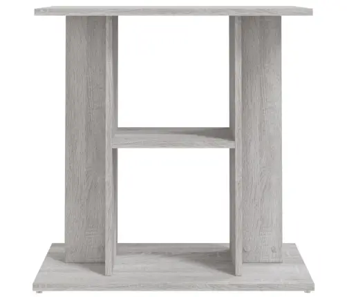 Akvārija Statīvs, Pelēka Ozola, 60X30X60 Cm, Inženierijas Koks Vidaxl