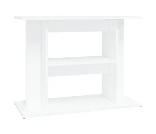 Akvārija Statīvs, Balts, 80X35X60 Cm, Inženierijas Koks Vidaxl