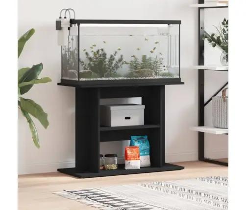 Akvaariumi Alus, Must, 80 X 35 X 60 cm Tehispuit