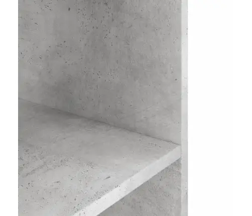 Akvariumo Stovas, Betono Pilkas, 80X35X60cm Inžinerinė Mediena