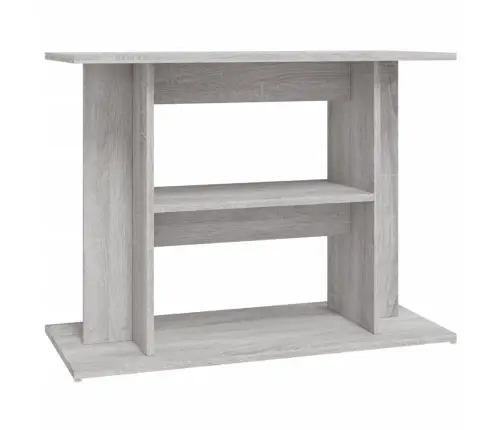 Akvārija Statīvs, Pelēka Ozola, 80X35X60 Cm, Inženierijas Koks Vidaxl