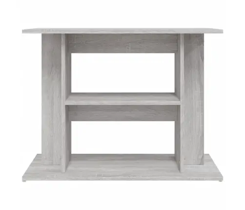 Akvārija Statīvs, Pelēka Ozola, 80X35X60 Cm, Inženierijas Koks Vidaxl