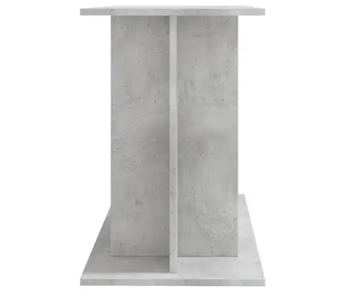 Akvariumo Stovas, Betono Pilkas, 100X40X60cm Inžinerinė Mediena